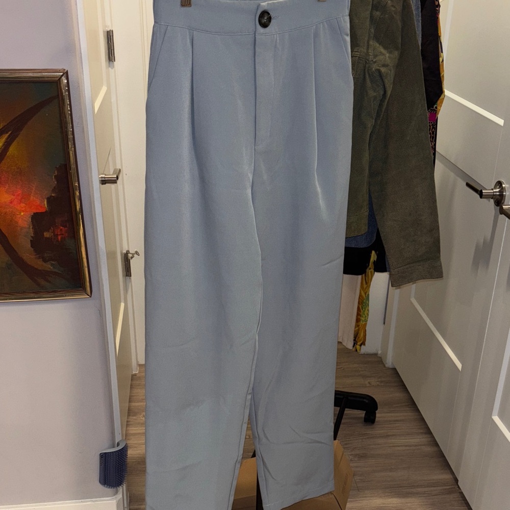 Women's Gray/Blue Pants